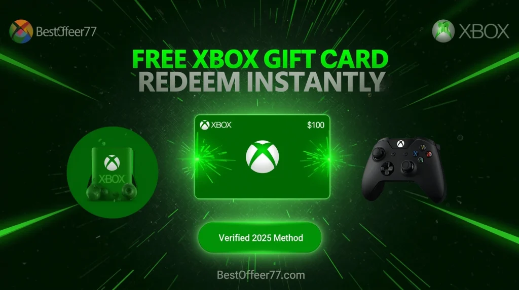 Xbox Gift Card Code Instantly